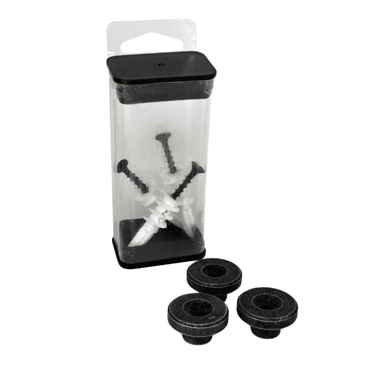3 pack wall pegs for tactical rifle hanger
