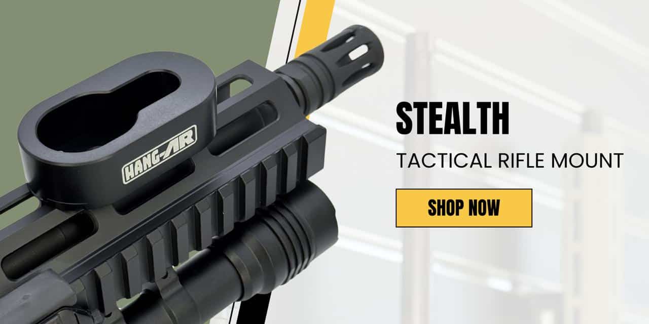 Hang-AR Homepage Banner 1 - Tactical Rifle Mount
